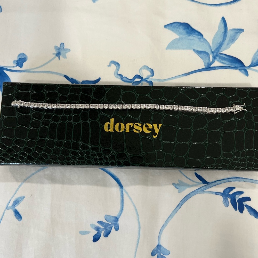 Dorsey Kate White Sapphire Tennis Bracelet
